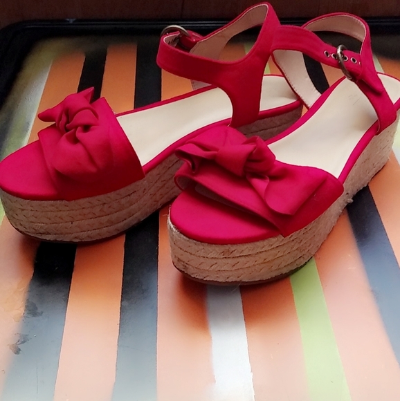 Universal Thread Shoes - 5for$25!Ruby Red Espadrilles
